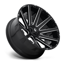 Load image into Gallery viewer, Aluminum Wheels 20X9 Contra D616 6 On 135/6 On 139.7 Matte Black Milled 106.1 Bore 2 Offset Multi Spoke Fuel Off Road Wheels