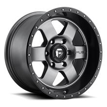 Load image into Gallery viewer, Aluminum Wheels 18X9 Podium D619 6 On 139.7 Anthracite/Black Lip 108 Bore 1 Offset Fuel Off Road Wheels