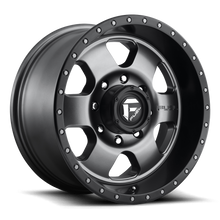 Load image into Gallery viewer, Aluminum Wheels 20X9 Podium D619 8 On 165.1 Anthracite/Black Lip 125.2 Bore 1 Offset Fuel Off Road Wheels