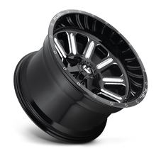 Load image into Gallery viewer, Aluminum Wheels 18X9 Hardline D620 8 On 170 Gloss Black Milled 125.1 Bore 20 Offset Fuel Off Road Wheels