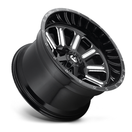 Aluminum Wheels 20X10 Hardline D620 8 On 165.1 Gloss Black Milled 125.2 Bore -18 Offset Fuel Off Road Wheels