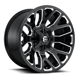 Aluminum Wheels 20X9 Warrior D623 5 On 139.7/5 On 150 Gloss Black Milled 110.3 Bore 1 Offset Fuel Off Road Wheels