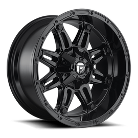 Aluminum Wheels 17X9 Hostage D625 6 On 135/6 On 139.7 Gloss Black 106.1 Bore 1 Offset 33 Lbs Fuel Off Road Wheels