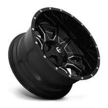 Load image into Gallery viewer, Aluminum Wheels 20X9 Vandal D627 8 On 165.1 Gloss Black Milled 125.1 Bore 20 Offset Fuel Off Road Wheels