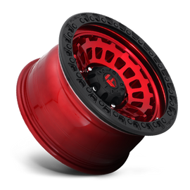 Aluminum Wheels 17X9 Zephyr D632 5 On 150 Candy Red W/Matte Black Ring 110.3 Bore 1 Offset Fuel Off Road Wheels