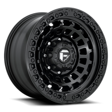 Load image into Gallery viewer, Aluminum Wheels 17X9 Zephyr D633 8 On 165.1 Matte Black 125.1 Bore -12 Offset Fuel Off Road Wheels