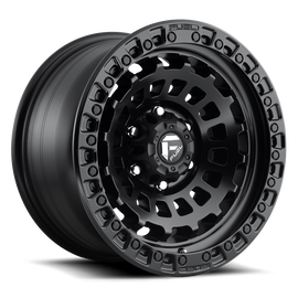 Aluminum Wheels 18X9 Zephyr D633 5 On 150 Matte Black 110.2 Bore 1 Offset Fuel Off Road Wheels