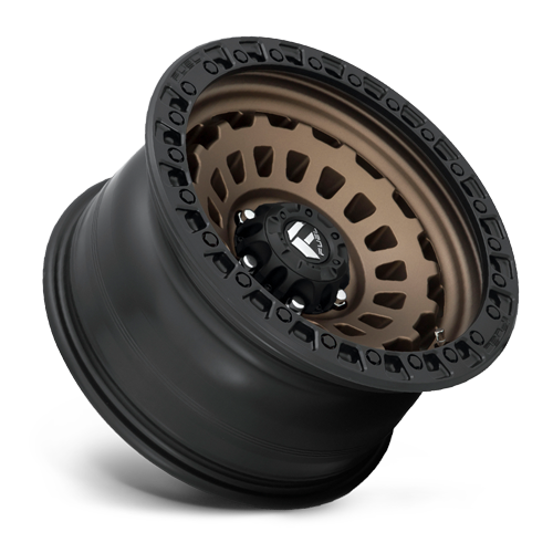 Aluminum Wheels 18X9 Zephyr D634 6 On 139.7 Matte Bronze W/Black Bead Ring 106.1 Bore 1 Offset Fuel Off Road Wheels