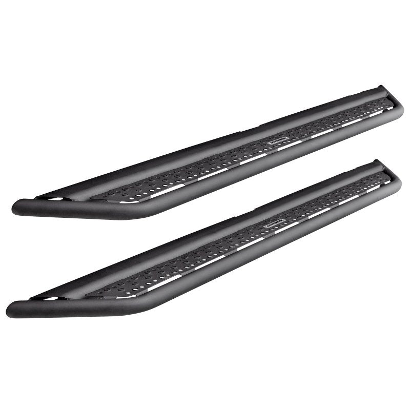 Go Rhino D64054T 6" wide strong steel side steps doubles as a slider to protect rocker panel