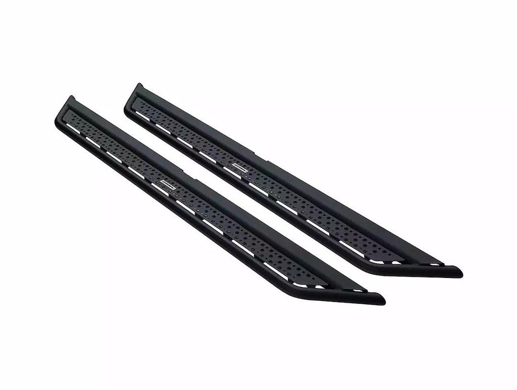 Go Rhino D64346T 6" wide strong steel side steps doubles as a slider to protect rocker panel