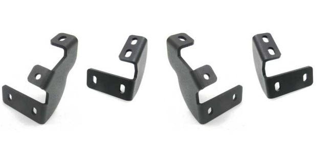 Go Rhino D64416TK Dominator Xtreme D1 D2 D6 DSS DT Side Steps - MOUNTING BRACKETS ONLY