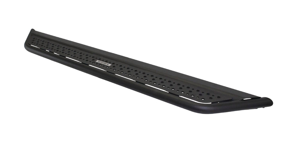 Go Rhino D64505T 6" wide strong steel side steps doubles as a slider to protect rocker panel