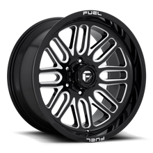 Load image into Gallery viewer, Aluminum Wheels 20X10 Ignite D662 6 On 139.7 Gloss Black Milled 106.1 Bore -19 Offset Fuel Off Road Wheels