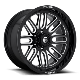 Aluminum Wheels 20X9 Ignite D662 6 On 139.7 Gloss Black Milled 106.1 Bore 1 Offset Fuel Off Road Wheels