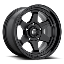Load image into Gallery viewer, Aluminum Wheels 20X9 Shok D664 5 On 150 Matte Black 110.1 Bore 1 Offset Fuel Off Road Wheels