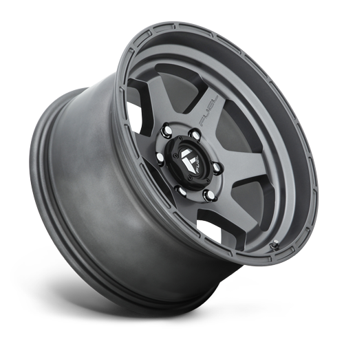 Aluminum Wheels 17X9 Shok D665 6 On 139.7 Matte Anthracite Gray 106.1 Bore 1 Offset Fuel Off Road Wheels