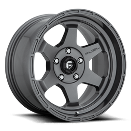 Aluminum Wheels 18X9 Shok D665 5 On 127 Matte Anthracite Gray 78.1 Bore -12 Offset Fuel Off Road Wheels