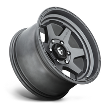 Load image into Gallery viewer, Aluminum Wheels 20X9 Shok D665 6 On 139.7 Matte Anthracite Gray 106.1 Bore 19 Offset Fuel Off Road Wheels
