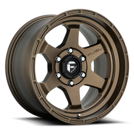 Aluminum Wheels 17X9 Shok D666 5 On 127 Matte Bronze 71.5 Bore 1 Offset Fuel Off Road Wheels