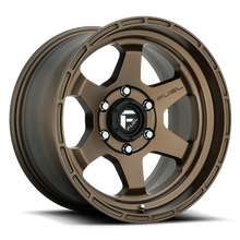 Load image into Gallery viewer, Aluminum Wheels 20X9 Shok D666 6 On 135 Matte Bronze 87.1 Bore 20 Offset Fuel Off Road Wheels