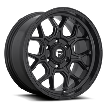 Load image into Gallery viewer, Aluminum Wheels 18X9 Tech D670 6 On 135 Matte Black 87.1 Bore 1 Offset Fuel Off Road Wheels