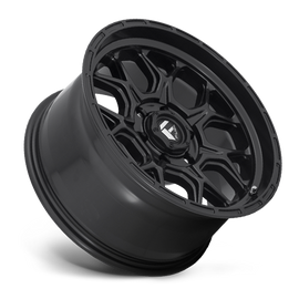Aluminum Wheels 20X10 Tech D670 6 On 135 Matte Black 87.1 Bore -18 Offset 1.6 Lip Fuel Off Road Wheels