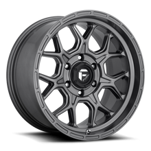 Load image into Gallery viewer, Aluminum Wheels 18X9 Tech D672 6 On 139.7 Matte Anthracite Gray 106.1 Bore 20 Offset Fuel Off Road Wheels
