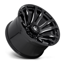 Load image into Gallery viewer, Aluminum Wheels 18X9 Blitz D673 8 On 180 Gloss Black Milled 124.2 Bore 1 Offset Multi Spoke Fuel Off Road Wheels