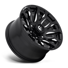 Load image into Gallery viewer, Aluminum Wheels 18X9 Blitz D673 6 On 135 Gloss Black Milled 87.1 Bore -12 Offset Multi Spoke Fuel Off Road Wheels