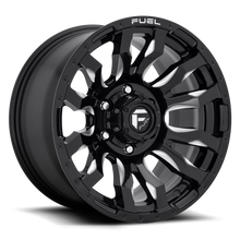 Load image into Gallery viewer, Aluminum Wheels 22X10 Blitz D673 6 On 135 Gloss Black Milled 87.1 Bore -18 Offset Multi Spoke Fuel Off Road Wheels