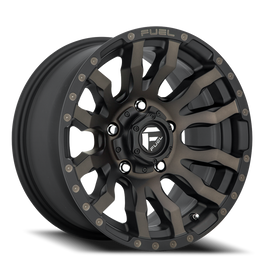 Aluminum Wheels 20X10 Blitz D674 5 On 127 Matte Black Double Dark Tint 71.5 Bore -18 Offset Multi Spoke Fuel Off Road Wheels