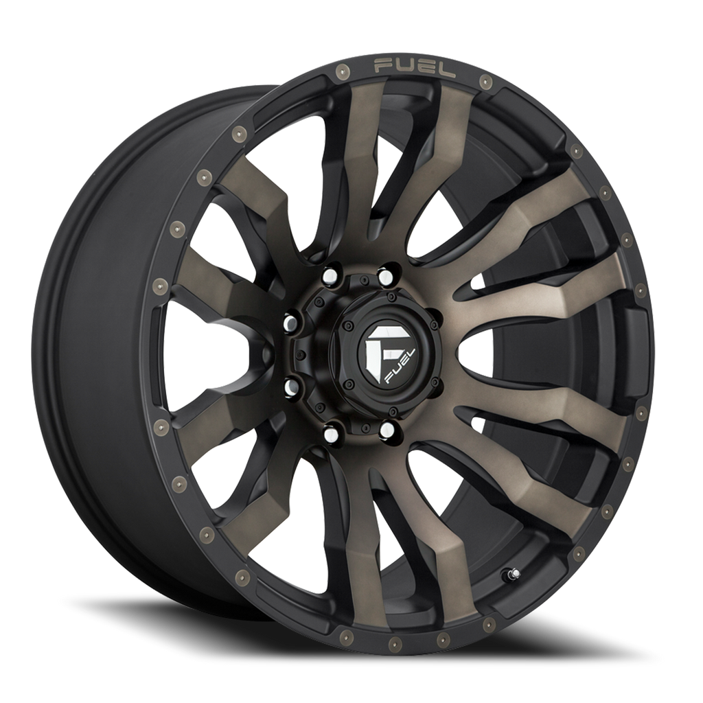 Aluminum Wheels 20X9 Blitz D674 8 On 180 Matte Black Double Dark Tint 124.2 Bore 20 Offset Multi Spoke Fuel Off Road Wheels