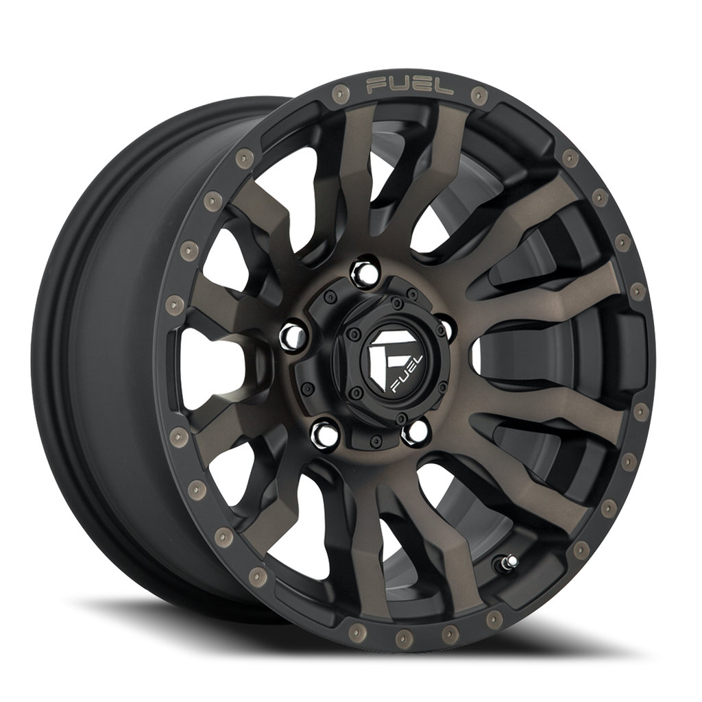 Aluminum Wheels 22X12 Blitz D674 5 On 150 Matte Black Double Dark Tint 110.1 Bore -44 Offset Multi Spoke Fuel Off Road Wheels
