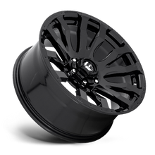 Load image into Gallery viewer, Aluminum Wheels 17X9 Blitz D675 6 On 139.7 Gloss Black 106.1 Bore 1 Offset Multi Spoke Fuel Off Road Wheels