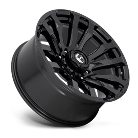 Aluminum Wheels 18X9 Blitz D675 8 On 165.1 Gloss Black 125.1 Bore 20 Offset Multi Spoke Fuel Off Road Wheels