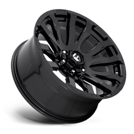 Aluminum Wheels 20X10 Blitz D675 5 On 127 Gloss Black 71.5 Bore -18 Offset Multi Spoke Fuel Off Road Wheels
