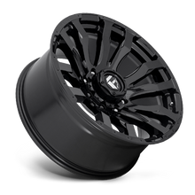 Load image into Gallery viewer, Aluminum Wheels 22X12 Blitz D675 8 On 180 Gloss Black 125.1 Bore -44 Offset Multi Spoke Fuel Off Road Wheels