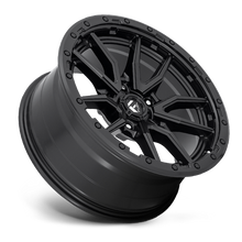 Load image into Gallery viewer, Aluminum Wheels 20X9 Rebel D679 5 On 139.7 Matte Black 78.1 Bore 1 Offset Fuel Off Road Wheels