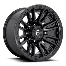 Load image into Gallery viewer, Aluminum Wheels 22X12 Rebel D679 8 On 165.1 Matte Black 125.1 Bore -44 Offset Fuel Off Road Wheels