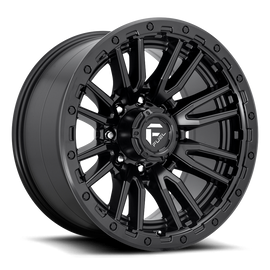 Aluminum Wheels 22X12 Rebel D679 8 On 165.1 Matte Black 125.1 Bore -44 Offset Fuel Off Road Wheels