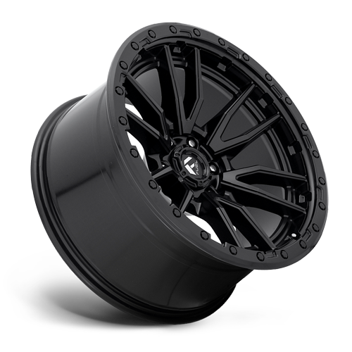 Aluminum Wheels 22X12 Rebel D679 6 On 135 Matte Black 87.1 Bore -44 Offset Fuel Off Road Wheels