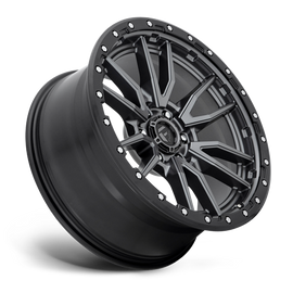Aluminum Wheels 18X9 Rebel D680 6 On 120 Matte Gunmetal Gray Black Bead Ring 67.06 Bore 20 Offset Fuel Off Road Wheels