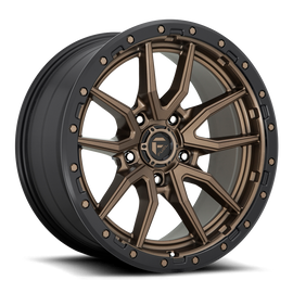 Aluminum Wheels 18X9 Rebel D681 5 On 150 Matte Bronze Black Bead Ring 110.2 Bore 20 Offset Fuel Off Road Wheels
