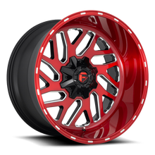 Load image into Gallery viewer, Aluminum Wheels 20X10 Triton D691 8 On 180 Candy Red Milled 124.2 Bore -18 Offset Mesh Spoke Fuel Off Road Wheels