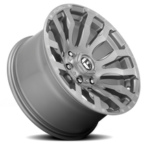 Load image into Gallery viewer, Aluminum Wheels 20X8.25 Blitz D693 8 On 165.1 Brushed Gunmetal Gray Tinted Clear 121.5 Bore -265 Offset Multi Spoke Fuel Off Road Wheels