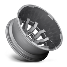 Load image into Gallery viewer, Dually Wheels 20X8.25 Blitz Dually D693 8 On 200 Brushed Gunmetal Gray Tinted Clear 142 Bore -227 Offset Multi Spoke Outer Dually Fuel Off Road Wheels