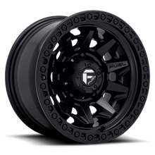 Load image into Gallery viewer, Aluminum Wheels 17X9 Covert D694 5 On 127 Matte Black 71.5 Bore -12 Offset Multi Spoke Fuel Off Road Wheels