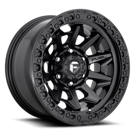 Aluminum Wheels 18X9 Covert D694 8 On 180 Matte Black 124.2 Bore 1 Offset Multi Spoke Fuel Off Road Wheels