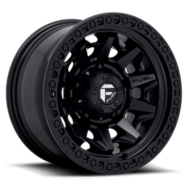 Aluminum Wheels 20X9 Covert D694 5 On 150 Matte Black 110.2 Bore 20 Offset Multi Spoke Fuel Off Road Wheels