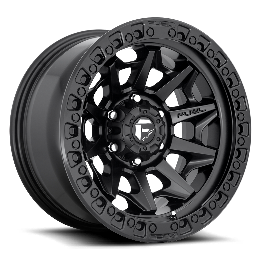 Aluminum Wheels 20X9 Covert D694 8 On 165.1 Matte Black 125.22 Bore 20 Offset Multi Spoke Fuel Off Road Wheels